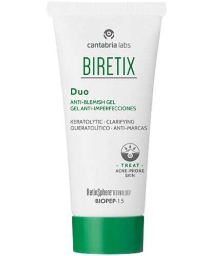 Biretix gelis, skirtas spuogų ir inkštirų mažinimui bei prevencijai 30 ml.