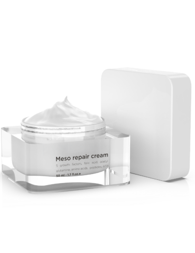 Fusion mesotherapy raminamojo poveikio, regeneruojantis veido kremas, veikiantis prieš odos senėjimą “Meso repair cream” 50 ml.